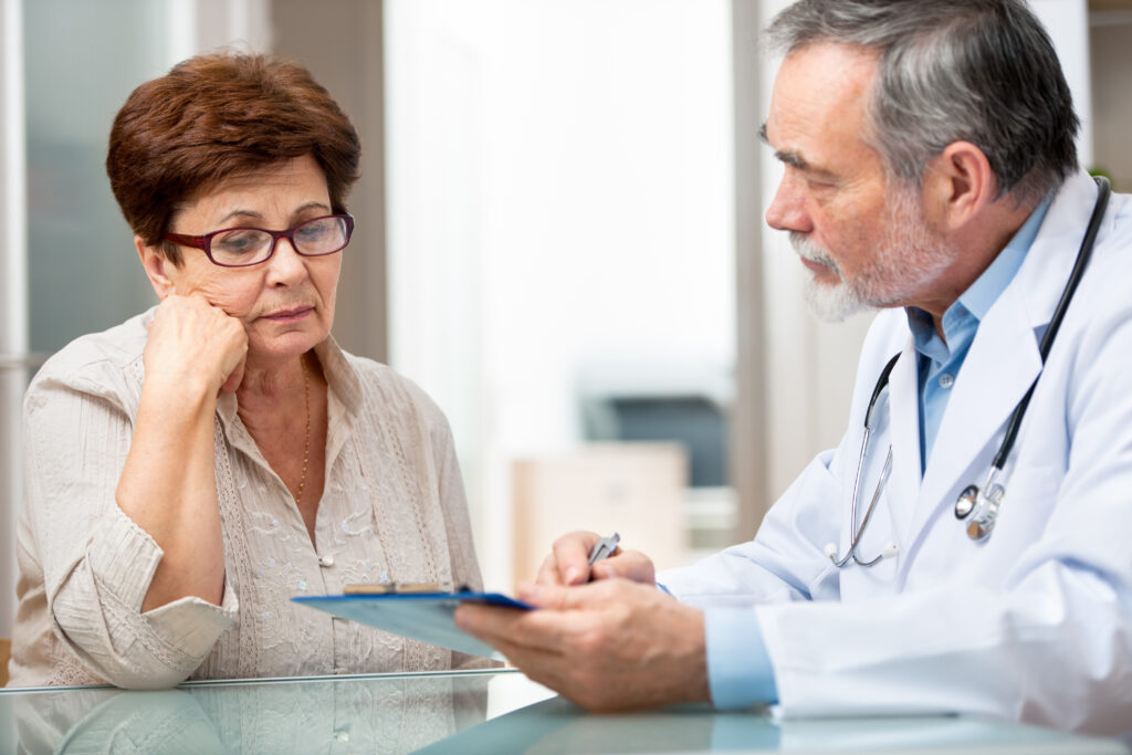 Gespräch mit Patient